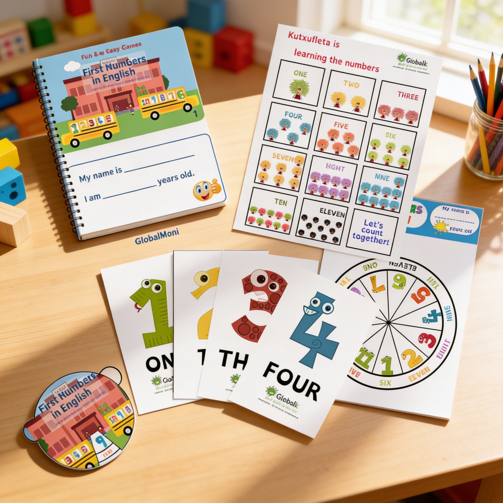 First Numbers in English